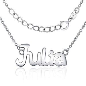 Silvego Strieborná retiazka s menom Julia JJJC1810