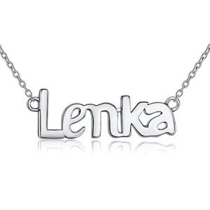 Silvego Strieborná retiazka s menom LENKA JJJ1866-LEN