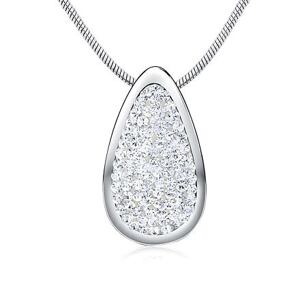 Silvego Strieborný prívesok 24 mm so Swarovski® Crystals SILVEGOB16079