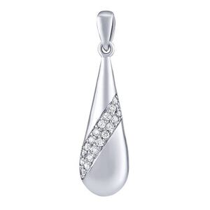 Silvego Strieborný prívesok Quilla s Brilliance Zirconia FW15230P