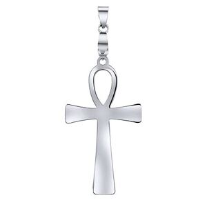 Silvego Oceľový prívesok kríž Jax KMM82687