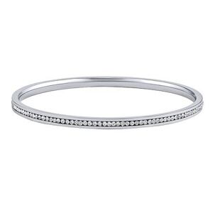 Silvego Oceľový náramok Tessi s Brilliance Zirconia KMM98518