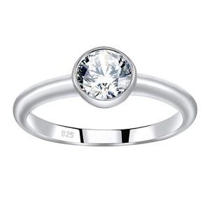 Silvego Strieborný prsteň ISADORA so Swarovski® Zirconia JJJR1120SW