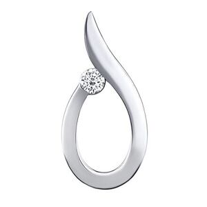 Silvego Strieborný prívesok kvapka Nemesis s Brilliance Zirconia QRE001P