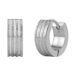 Silvego Náušnice kruhy Benis z chirurgickej ocele 13 mm KMM5101