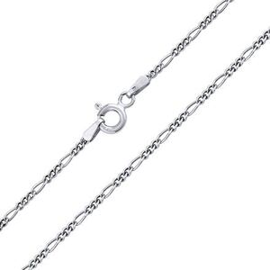 Silvego Strieborný náhrdelník Figaro 2 mm TTT060NF