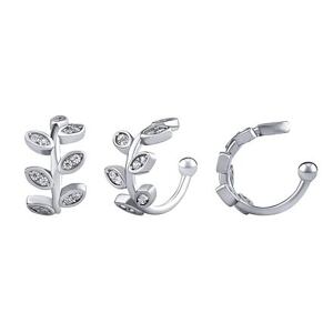 Silvego Strieborná záušnica Areta s Brilliance Zirconia DCC22045EW