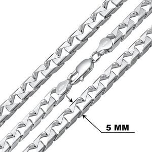 Silvego Strieborná retiazka SQUARE CURB Pancer 6 mm - rhodiovaná TTTSQ60N