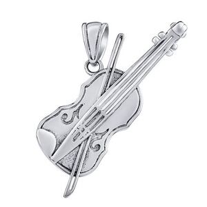 Silvego Strieborný prívesok husle Vivaldi JJJ2183P