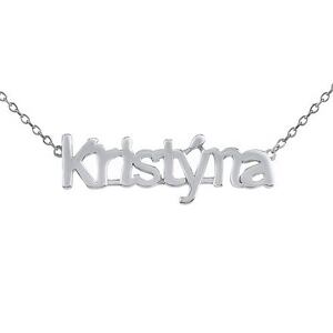 Silvego Strieborná retiazka s menom Kristýna JJJ2244N-Kristyna
