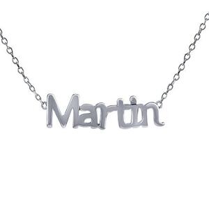 Silvego Strieborná retiazka s menom Martin JJJ2240N-Martin