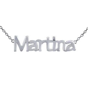 Silvego Strieborná retiazka s menom Martina JJJ2241N-Martina