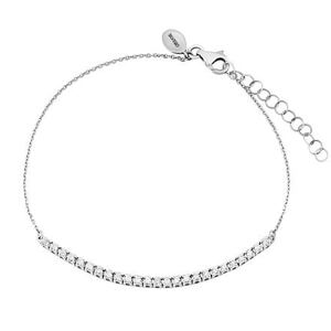 Silvego Diamantový náramok (0,30 ct) Willow v bielom zlate 14kt. DNN2215BGWD
