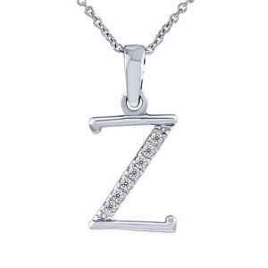 Silvego Strieborný náhrdelník s príveskom písmena Z s Brilliance Zirconia ZT191003NZ