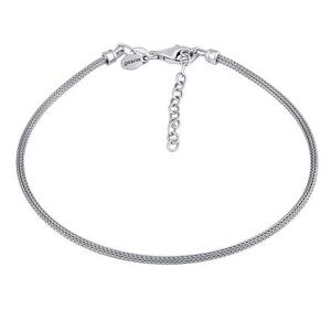 Silvego Strieborný nákotník Mehiel pletený STF0020A-22 cm
