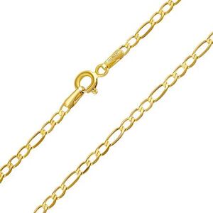 Silvego Zlatá retiazka Figaro 2,2 mm - Y TTG1007NGY