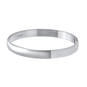 Silvego Dámsky kruhový náramok z chirurgickej ocele Kendra 6,5 cm KMM20069B