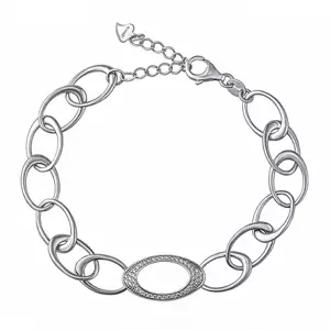 Silvego Strieborný náramok Dayna s Brilliance Zirconia JJJ0752B