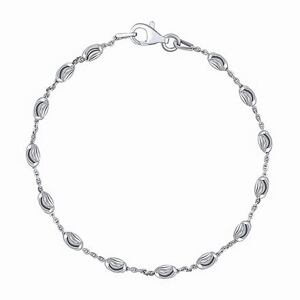 Silvego Strieborný náramok Ostara s brúsenými korálkami - 3 mm KRM01048B