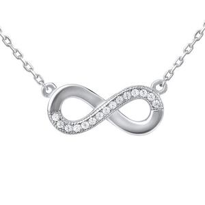 Silvego Strieborný náhrdelník INFINITY MWN00696
