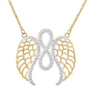 Silvego Zlatý náhrdelník Alara zo žltého zlata s Brilliance Zirconia - 0,6 mm FNN1868NGYW