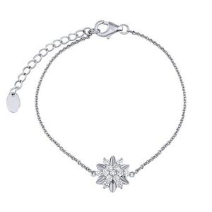Silvego Strieborný náramok ALIVIA so Swarovski® Zirconia MWB10959AA