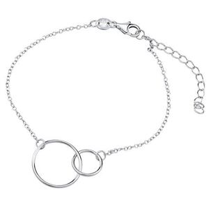 Silvego Strieborný náramok Together Forever JJJB0168