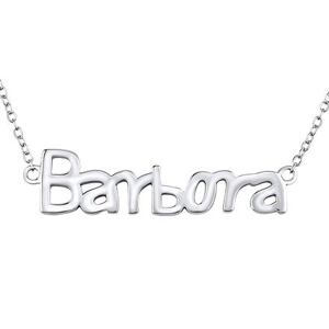 Silvego Strieborná retiazka s menom Barbora JJJ1859-BARB