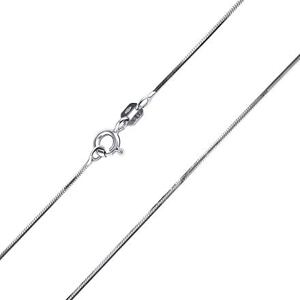 Silvego Strieborná retiazka hadík Diamond Octagon 1mm TTTGM8