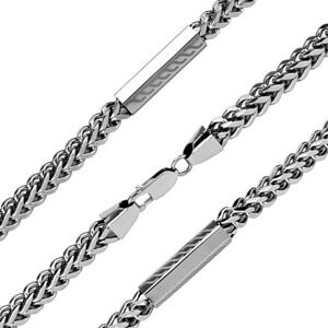 Silvego Oceľový náhrdelník 6 mm KMMN16294