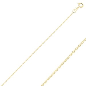 Olivie Strieborná retiazka GOLD 50cm 2597 Ag 925; ≤1,2 g.