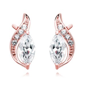 Olivie Strieborné náušnice ROSE 3067 Ag 925; ≤1,6 g.