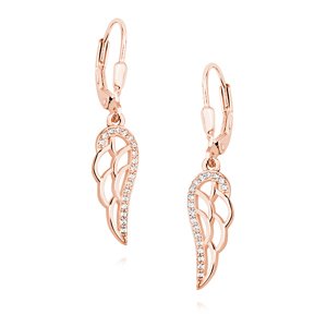 Olivie Strieborné náušnice KRÍDLO ROSE 3072 Ag 925; ≤1,9 g.