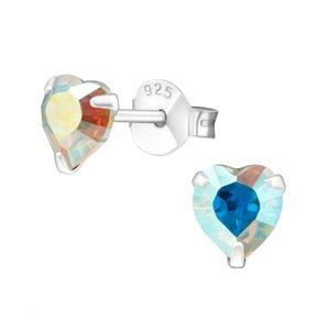 Olivie Strieborné náušnice SRDCE AB 3206 Ag 925; ≤0,4 g.