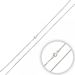 Olivie Strieborná rhódiovaná 45 cm retiazka 3479 Ag 925; ≤1,9 g.