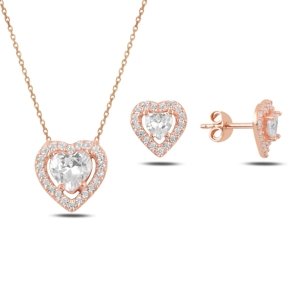 Olivie Strieborná sada ROSE SRDCE 3920 Ag 925; ≤3,50 g.