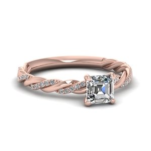 Olivie Strieborný prsteň AMORE ROSE 4230 Veľkosť prsteňov: 6 (EÚ: 51 – 53) Ag 925; ≤2,4 g.