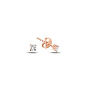 Olivie Strieborné náušnice RUŽOVKA 3 mm 4362 Ag 925; ≤0,6 g.