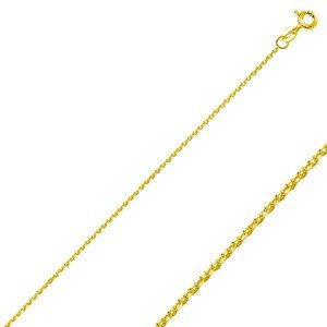 Olivie Strieborná retiazka GOLD 45cm 4381 Ag 925; ≤1,1 g.