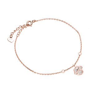 Olivie Strieborný náramok LABKA ROSE 4443 Ag 925; ≤1,4 g.