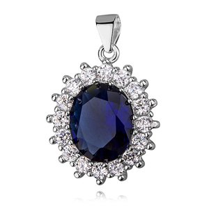 Olivie Strieborný prívesok ZAFÍR 4506 Ag 925; ≤3,8 g.
