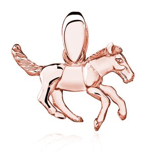 Olivie Strieborný prívesok KONÍK ROSE 4554 Ag 925; ≤1,9 g.