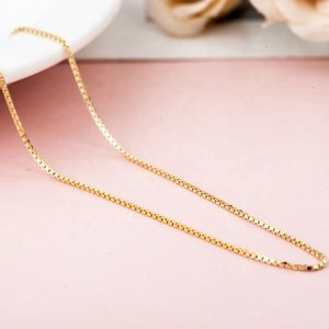 Olivie Zlátená 45cm BOX strieborná retiazka 4624 Ag 925; ≤1,6 g.