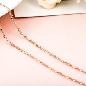 Olivie ROSE TWISTED 45+5cm strieborná retiazka 4630 Ag 925; ≤1,6 g.