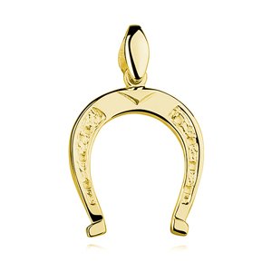 Olivie Strieborný prívesok PODKOVA GOLD 4907 Ag 925; ≤2 g.