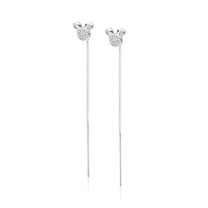 Olivie Strieborné retiazkové náušnice MOUSE 5158 Ag 925; ≤1,4 g.