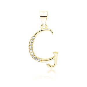 Olivie PÍSMENO G strieborný prívesok GOLD 5311 Ag 925; ≤0,75 g.