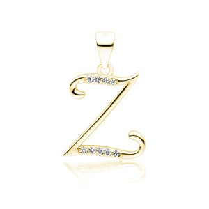 Olivie PÍSMENO Z strieborný prívesok GOLD 5326 Ag 925; ≤1 g.