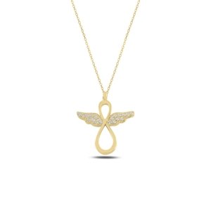 Olivie Strieborný náhrdelník ANJEL GOLD 5534 Ag 925; ≤1,9 g.