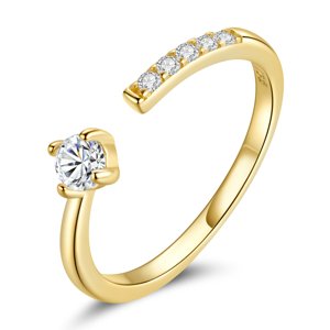 Olivie Strieborný prsteň GOLD 5798 Ag 925; ≤1 g.